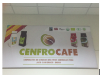 CENFROCAFE logo in the meeting room